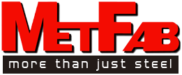 METFAB LOGO, metfab steel bayswater