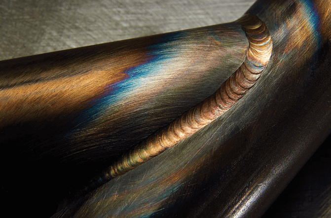 TIg, beautiful tig welds, metal work, steel work, metal fab