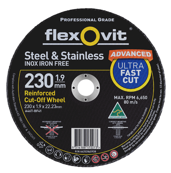flexofit steel cutting disc for grinder