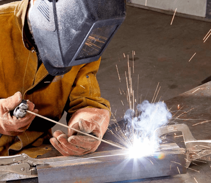 stick welding, welding safety gear