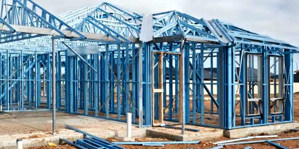 Steel House Frame