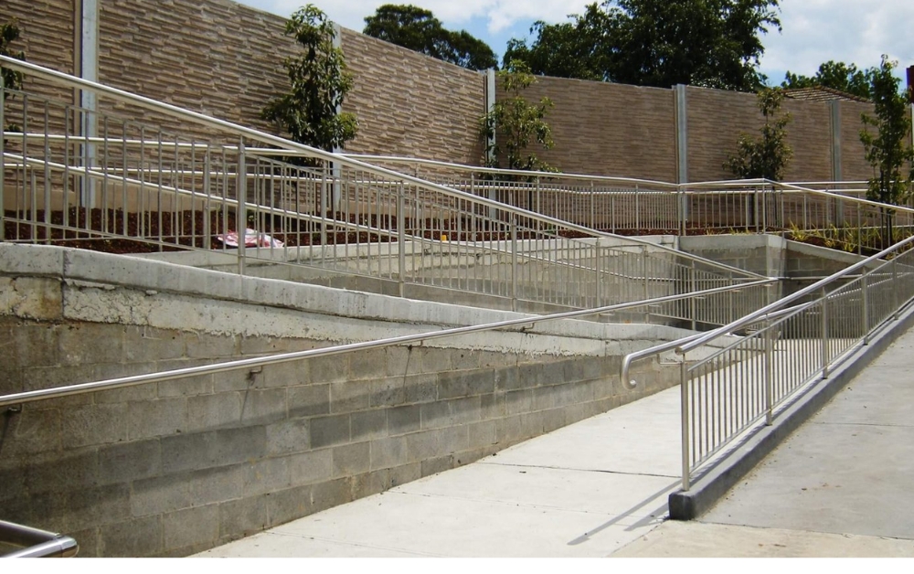 Metal handrails - Metfab